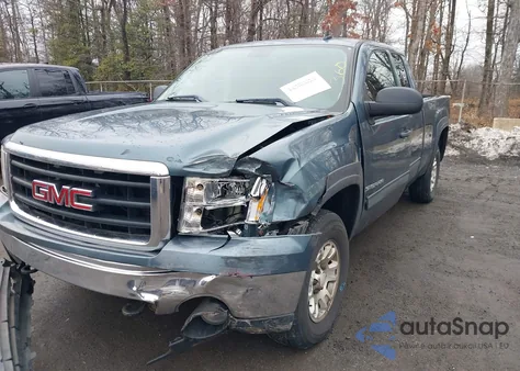 2007 GMC Sierra 1500 Sle1 from USA, damaged, VIN 1GTEK19J77Z624336